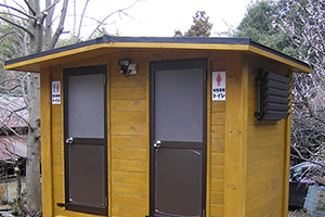 ログハウスの画像